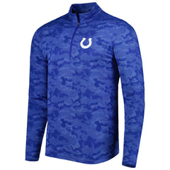 Antigua Brigade Quarter-Zip Sweatshirt - Indianapolis Colts
