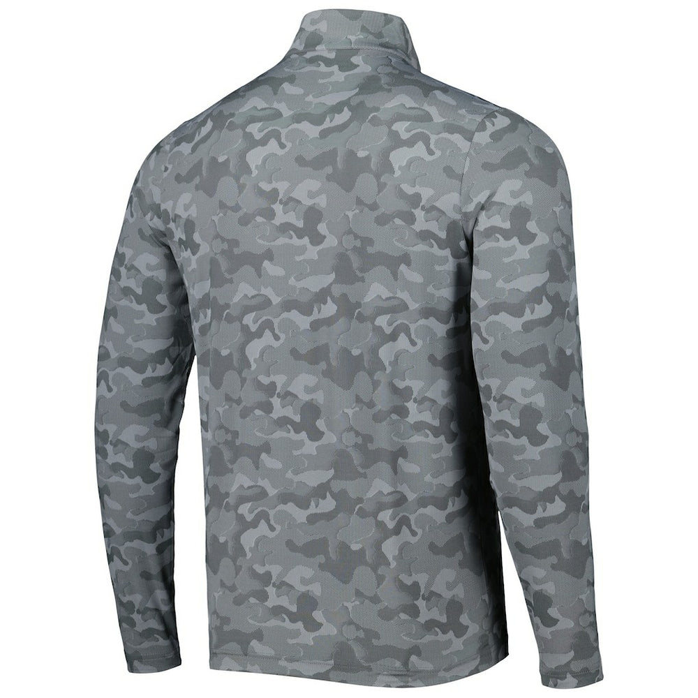 Antigua Brigade Throwback Quarter-Zip Top - Miami Dolphins