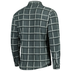 Antigua Industry Flannel Button-Up Shirt Jacket - Green Bay Packers