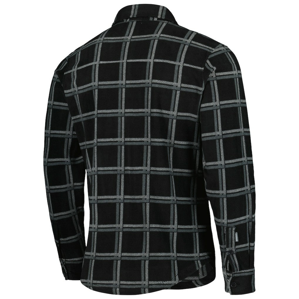 Antigua Industry Flannel Button-Up Shirt Jacket - Pittsburgh Steelers