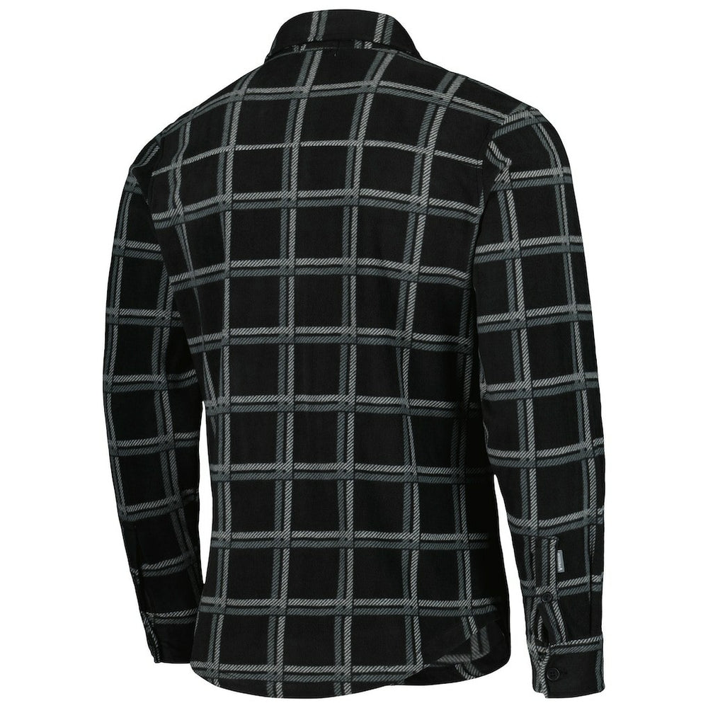 Antigua Industry Flannel Button-Up Shirt Jacket - Pittsburgh Steelers
