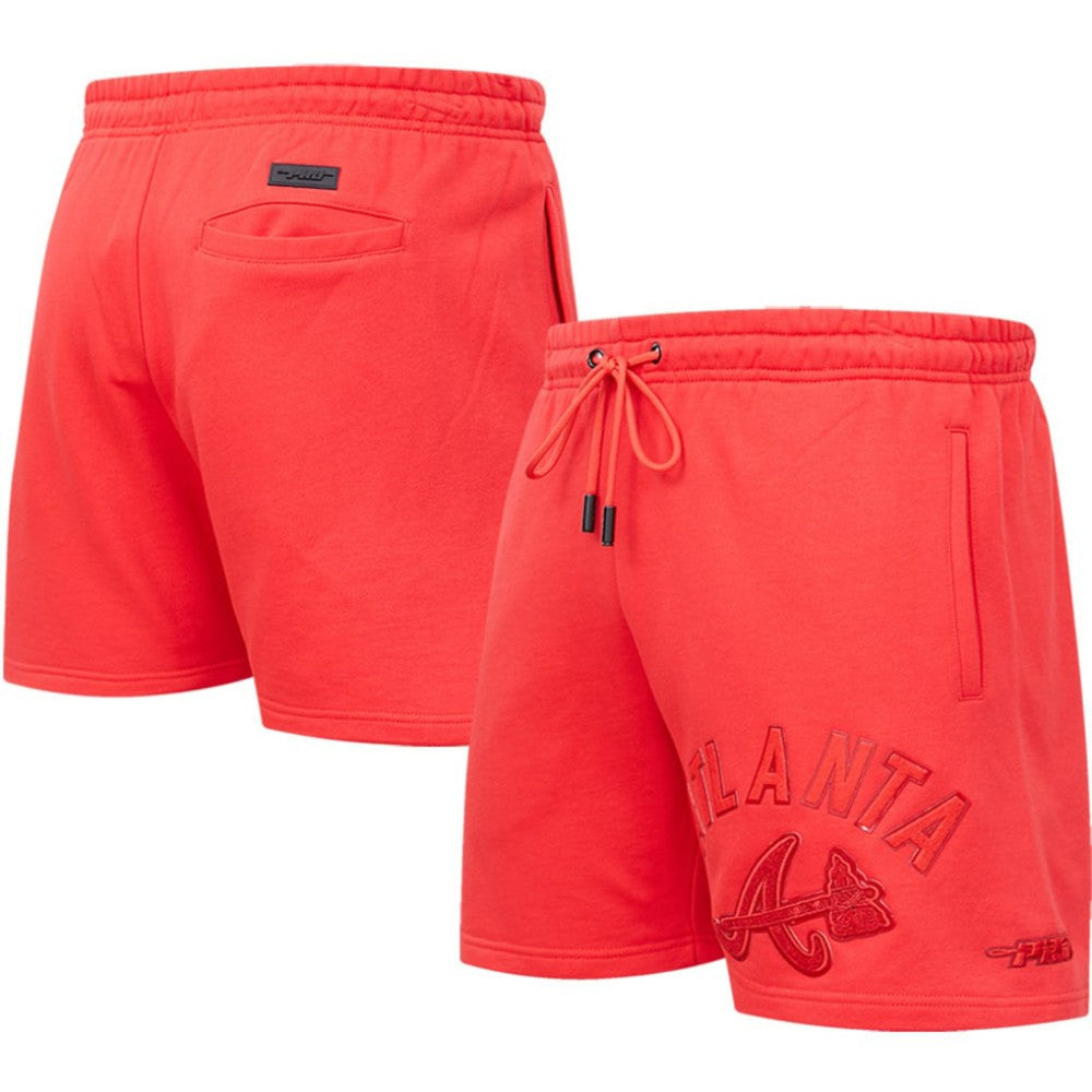 MLB Atlanta Braves Pro Standard Triple Red Classic Shorts