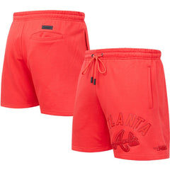 MLB Atlanta Braves Pro Standard Triple Red Classic Shorts