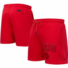 MLB Chicago Cubs Pro Standard Triple Red Classic Shorts