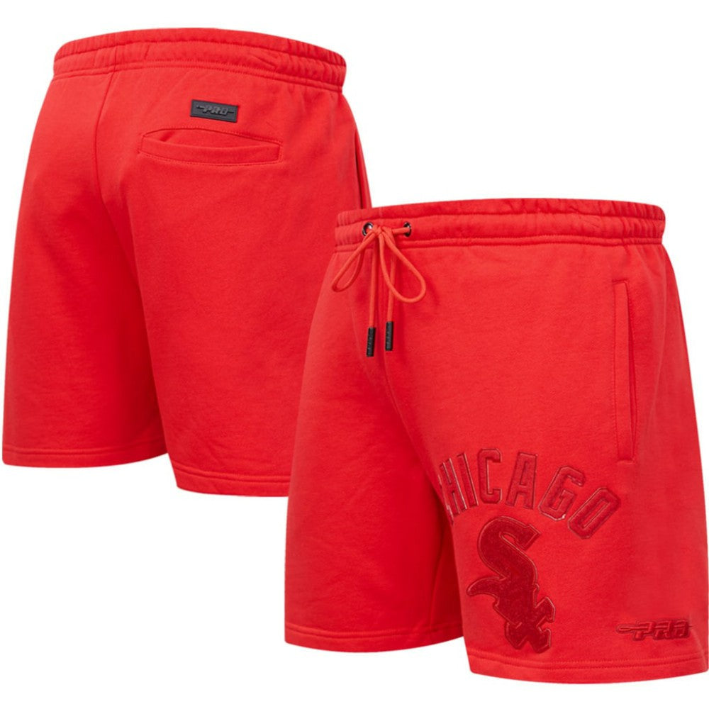 MLB Chicago White Sox Pro Standard Triple Red Classic Shorts
