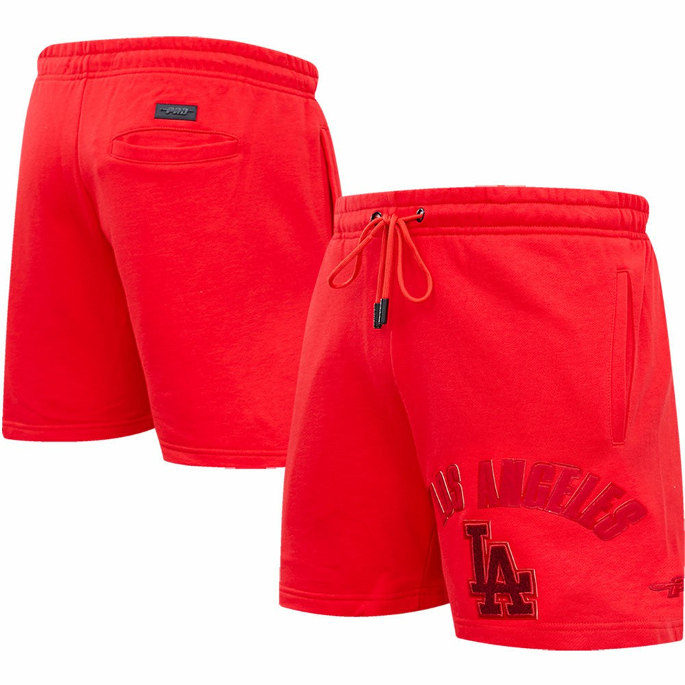 MLB Los Angeles Dodgers Pro Standard Triple Red Classic Shorts