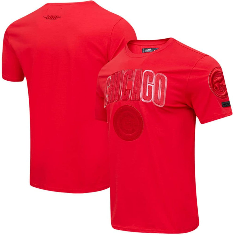 MLB Chicago Cubs Pro Standard Classic Triple Red T-Shirt