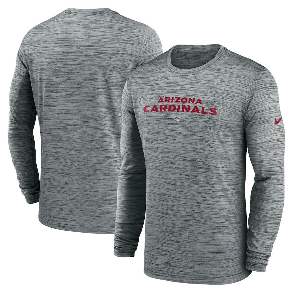 Sideline Team Velocity Performance Long Sleeve T-Shirt - Arizona Cardinals