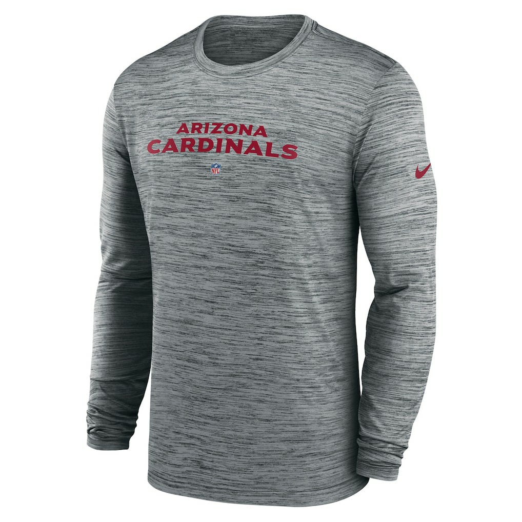 Sideline Team Velocity Performance Long Sleeve T-Shirt - Arizona Cardinals
