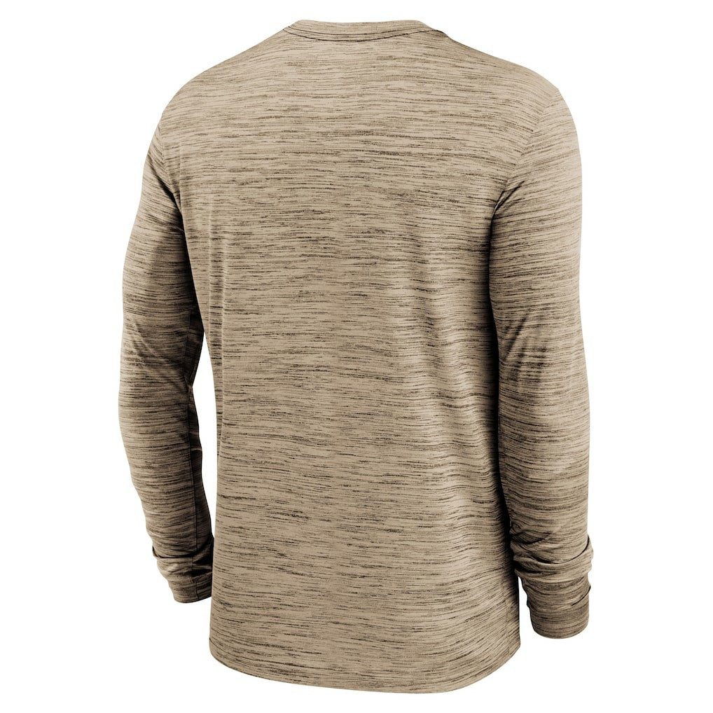 Sideline Team Velocity Performance Long Sleeve T-Shirt - Cleveland Browns