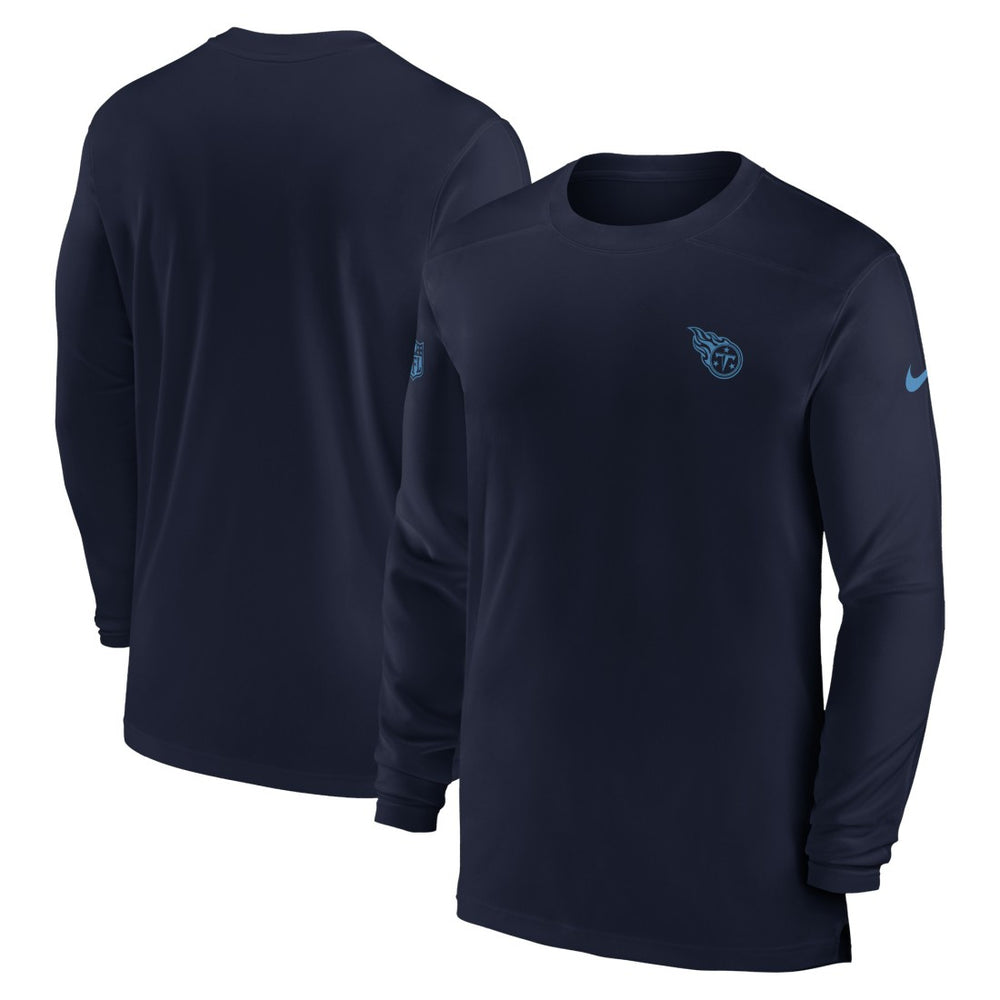 Sideline Coach Performance Long Sleeve T-Shirt - Tennessee Titans