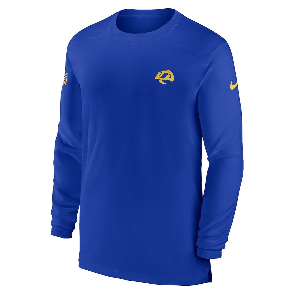 Sideline Coach Performance Long Sleeve T-Shirt - Los Angeles Rams