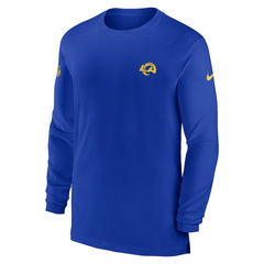 Sideline Coach Performance Long Sleeve T-Shirt - Los Angeles Rams