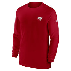 Sideline Coach Performance Long Sleeve T-Shirt - Tampa Bay Buccaneers