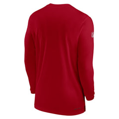 Sideline Coach Performance Long Sleeve T-Shirt - Tampa Bay Buccaneers