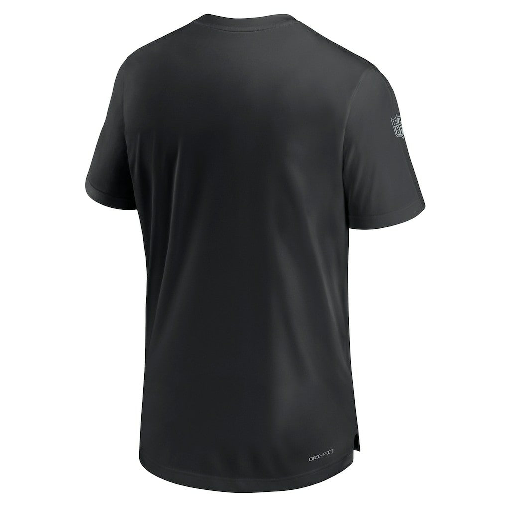 Sideline Coach Performance T-Shirt - Las Vegas Raiders