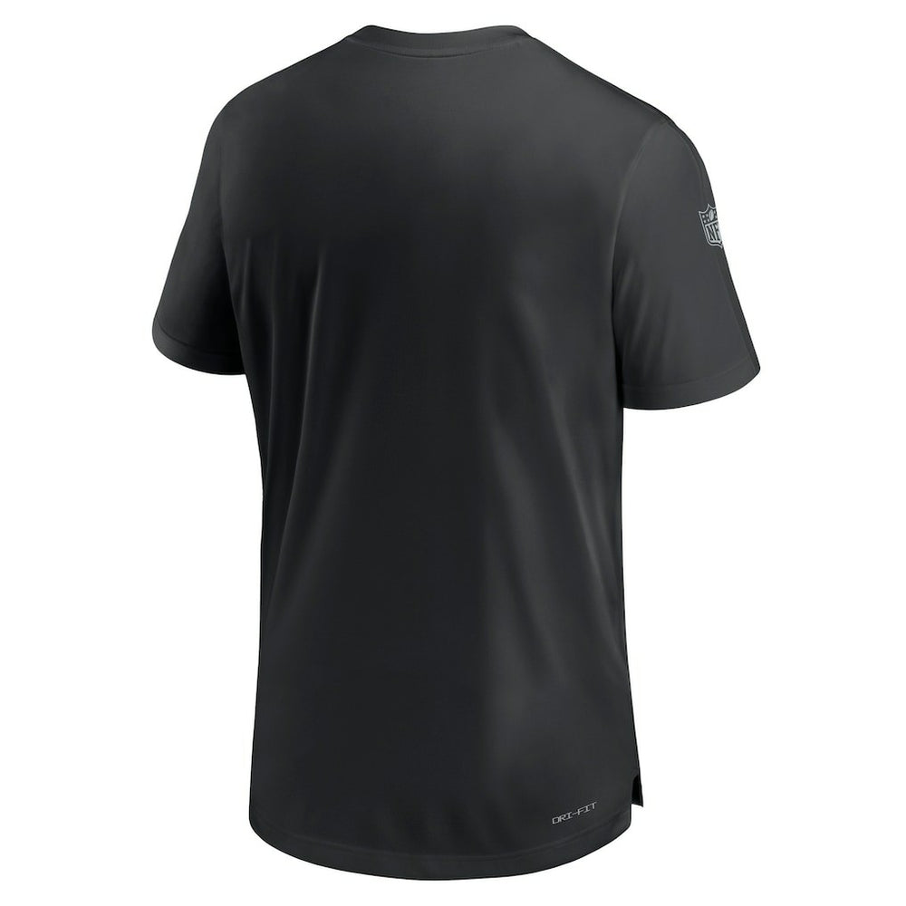 Sideline Coach Performance T-Shirt - Las Vegas Raiders