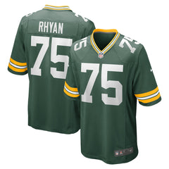 Sean Rhyan  Game Player Jersey - Green Bay Packers