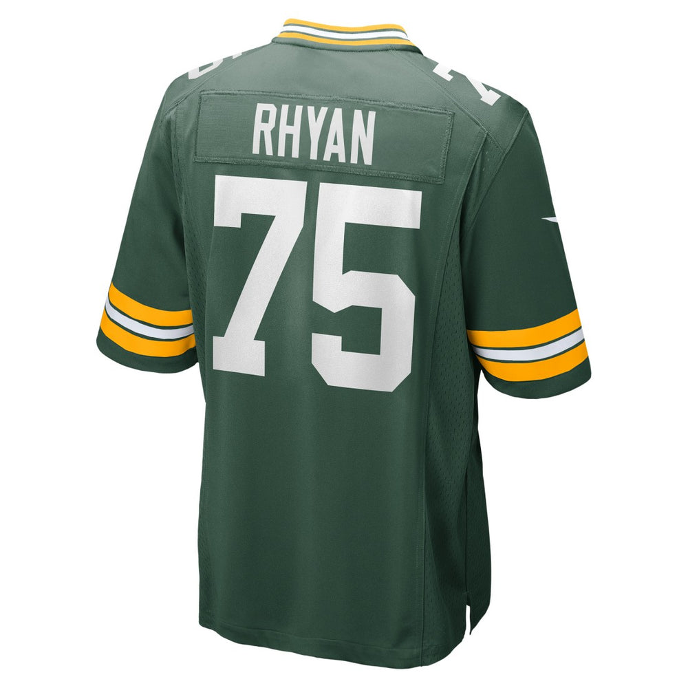 Sean Rhyan  Game Player Jersey - Green Bay Packers