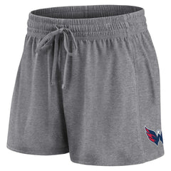 NHL Red/Heather Gray Washington Capitals Fanatics Women's Script T-Shirt & Shorts Set
