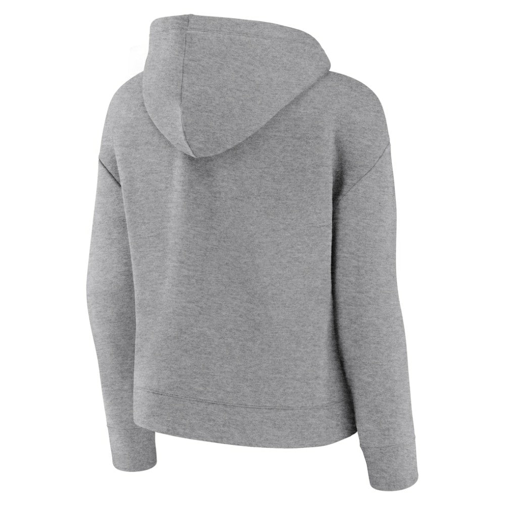 NHL Heather Gray St. Louis Blues Fanatics Women's Script Favorite Pullover Hoodie