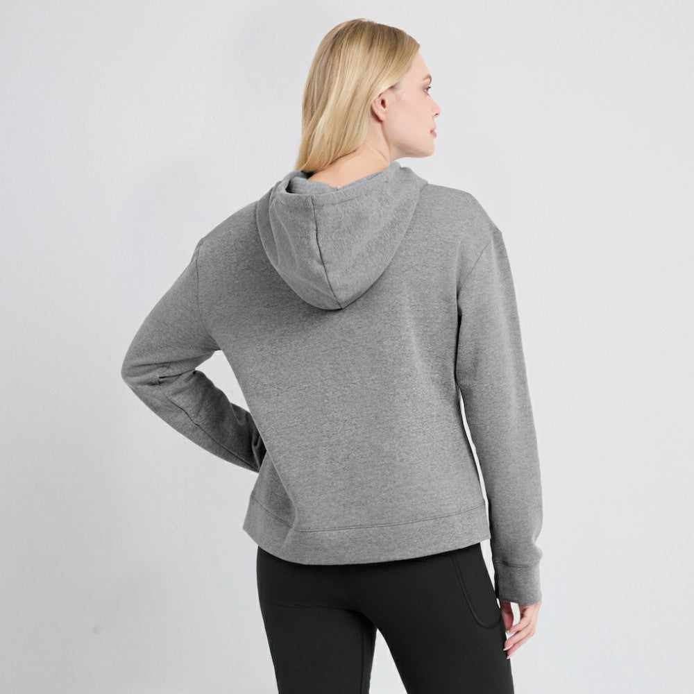 NHL Heather Gray St. Louis Blues Fanatics Women's Script Favorite Pullover Hoodie