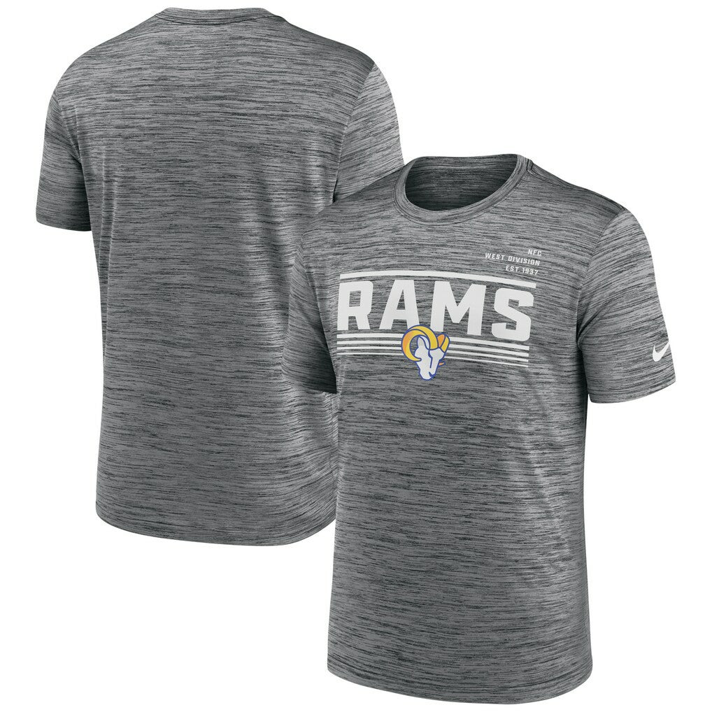 Yardline Velocity Performance T-Shirt - Los Angeles Rams