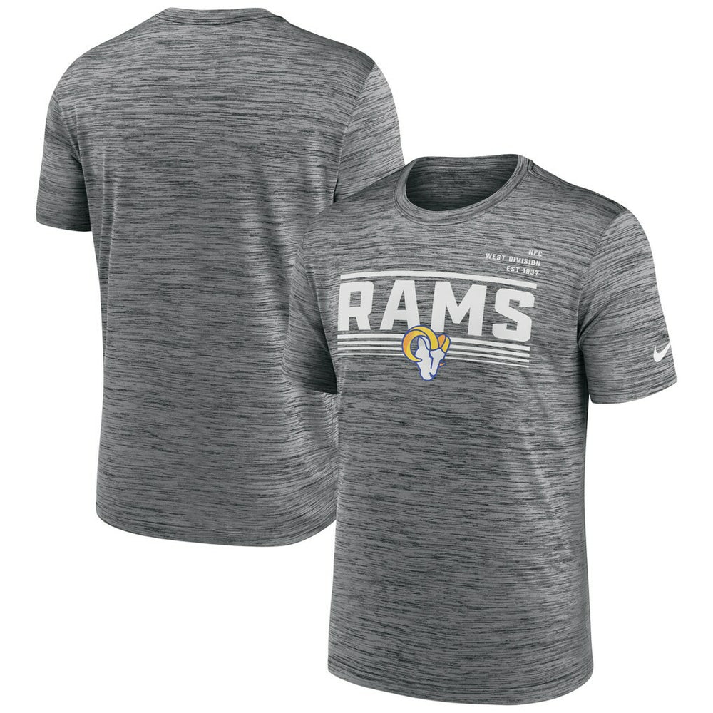 Yardline Velocity Performance T-Shirt - Los Angeles Rams