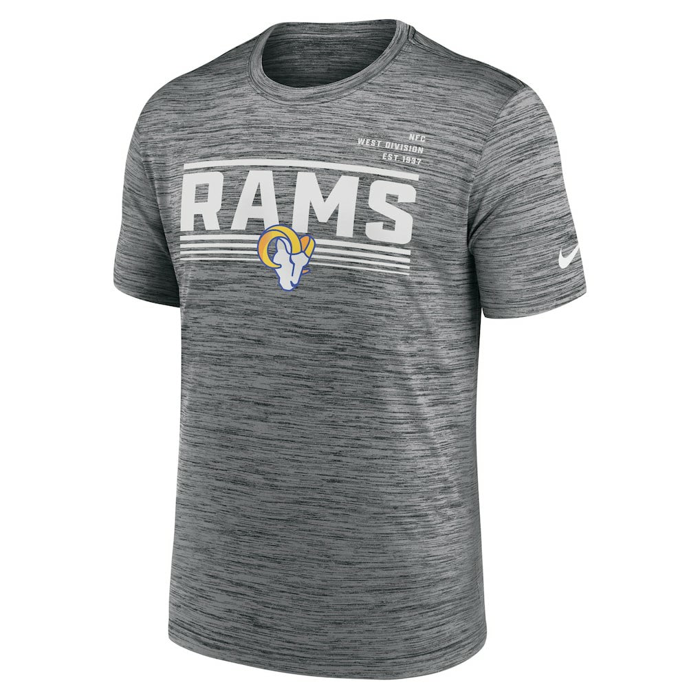Yardline Velocity Performance T-Shirt - Los Angeles Rams