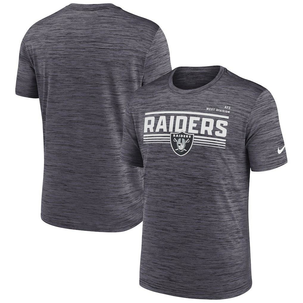 Yardline Velocity Performance T-Shirt - Las Vegas Raiders