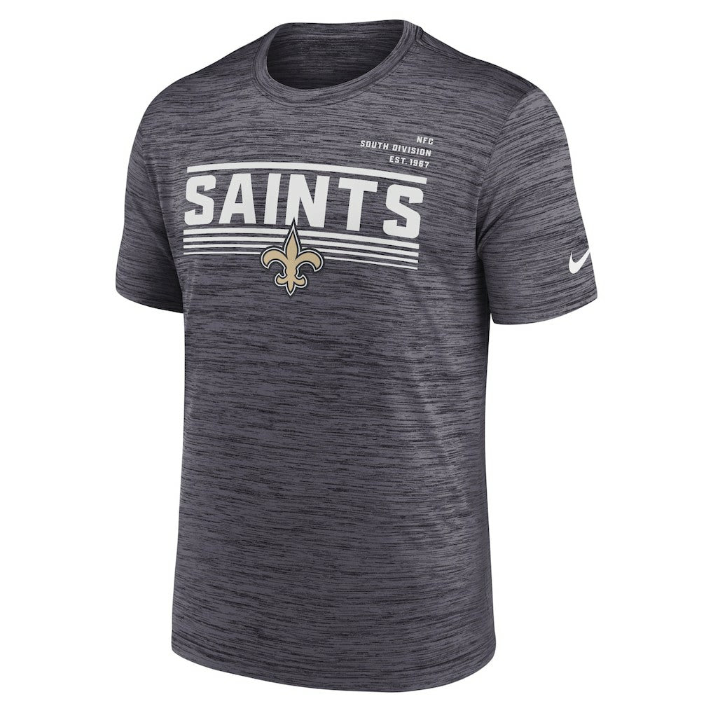 Yardline Velocity Performance T-Shirt - New Orleans Saints
