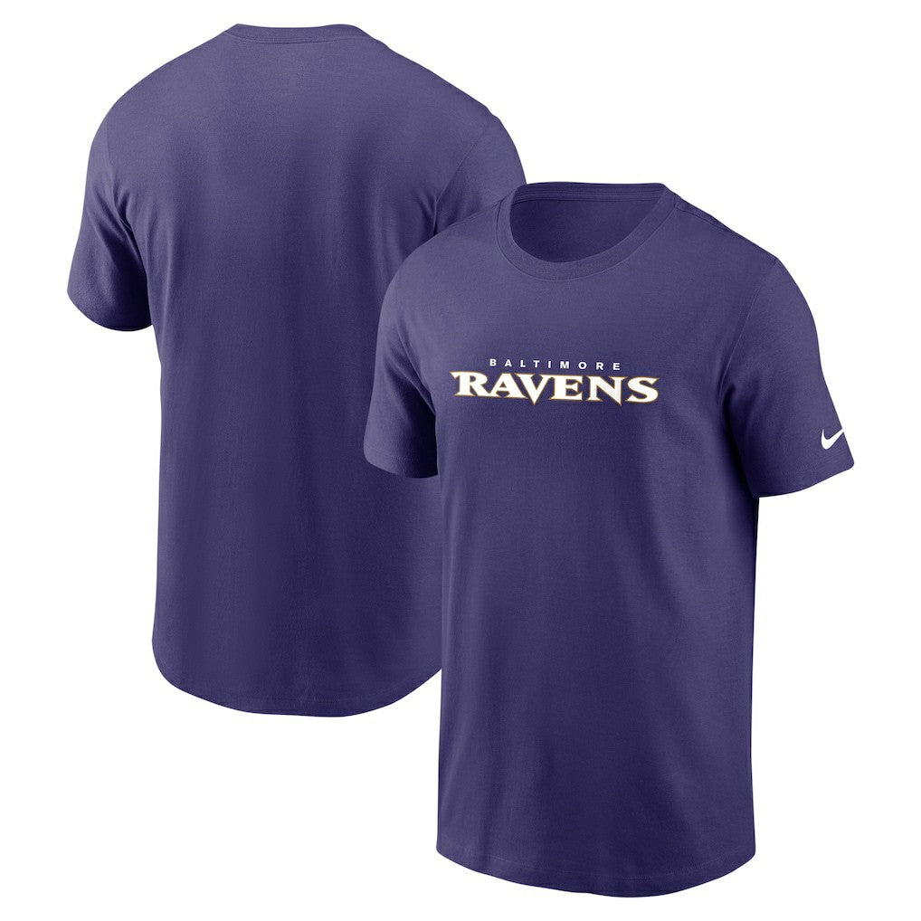 Team Wordmark Essential T-Shirt - Baltimore Ravens