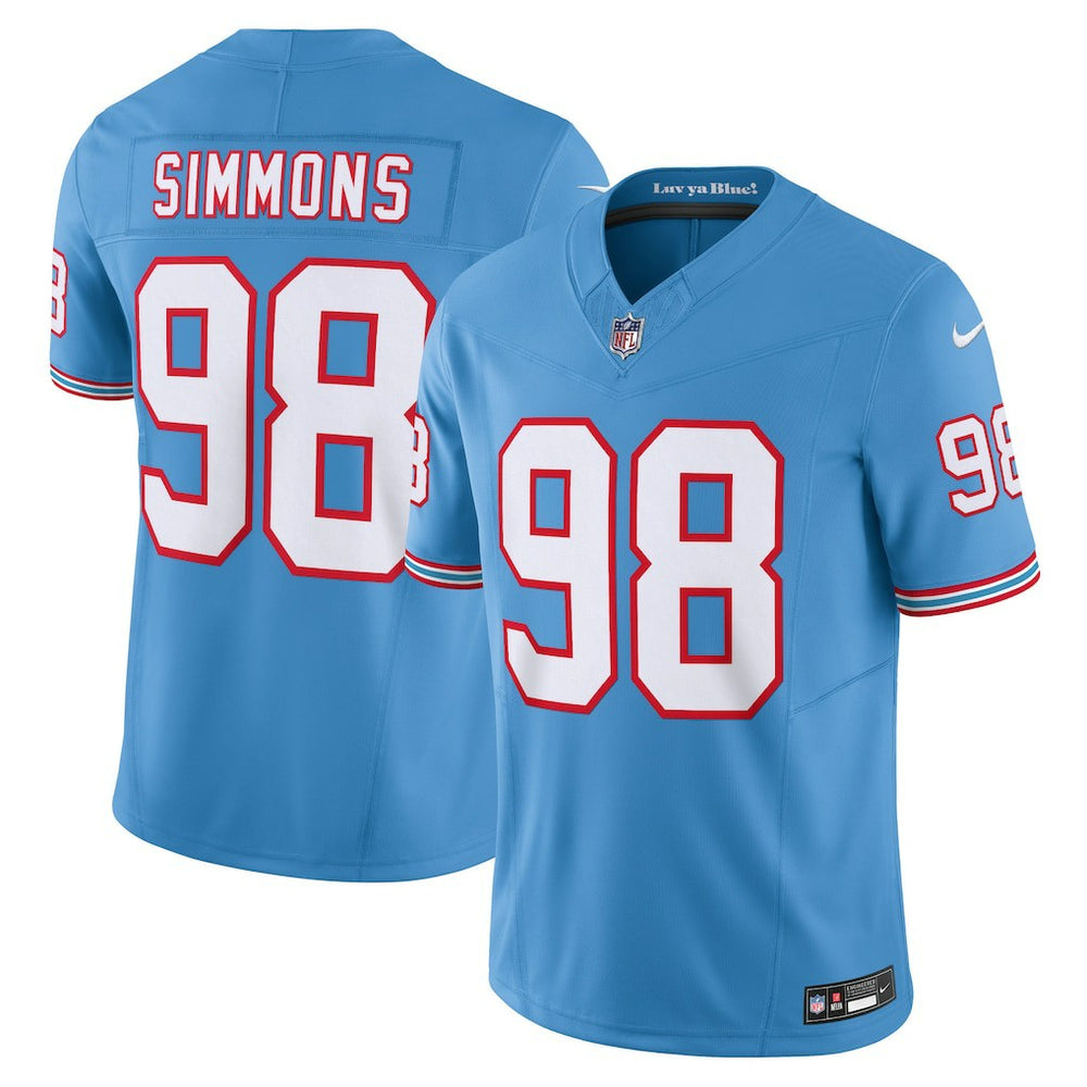 Jeffery Simmons  Vapor F.U.S.E. Limited Jersey - Tennessee Titans