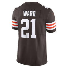 Denzel Ward  Vapor F.U.S.E. Limited Jersey - Cleveland Browns