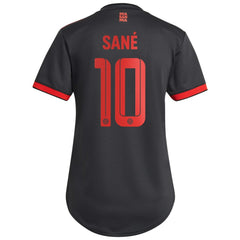 Leroy Sané Bayern Munich Women's 2022/23 Third Replica Player Jersey - Adidas Charcoal