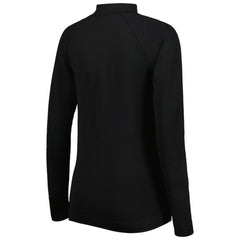 MLB Houston Astros Levelwear Women's Verse Asymmetrical Raglan Tri-Blend Quarter-Zip Jacket
