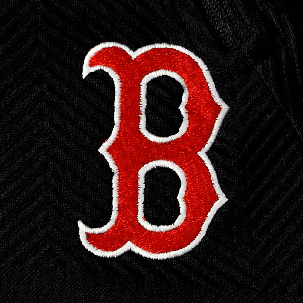 MLB Boston Red Sox Levelwear Women's Verse Asymmetrical Raglan Tri-Blend Quarter-Zip Jacket