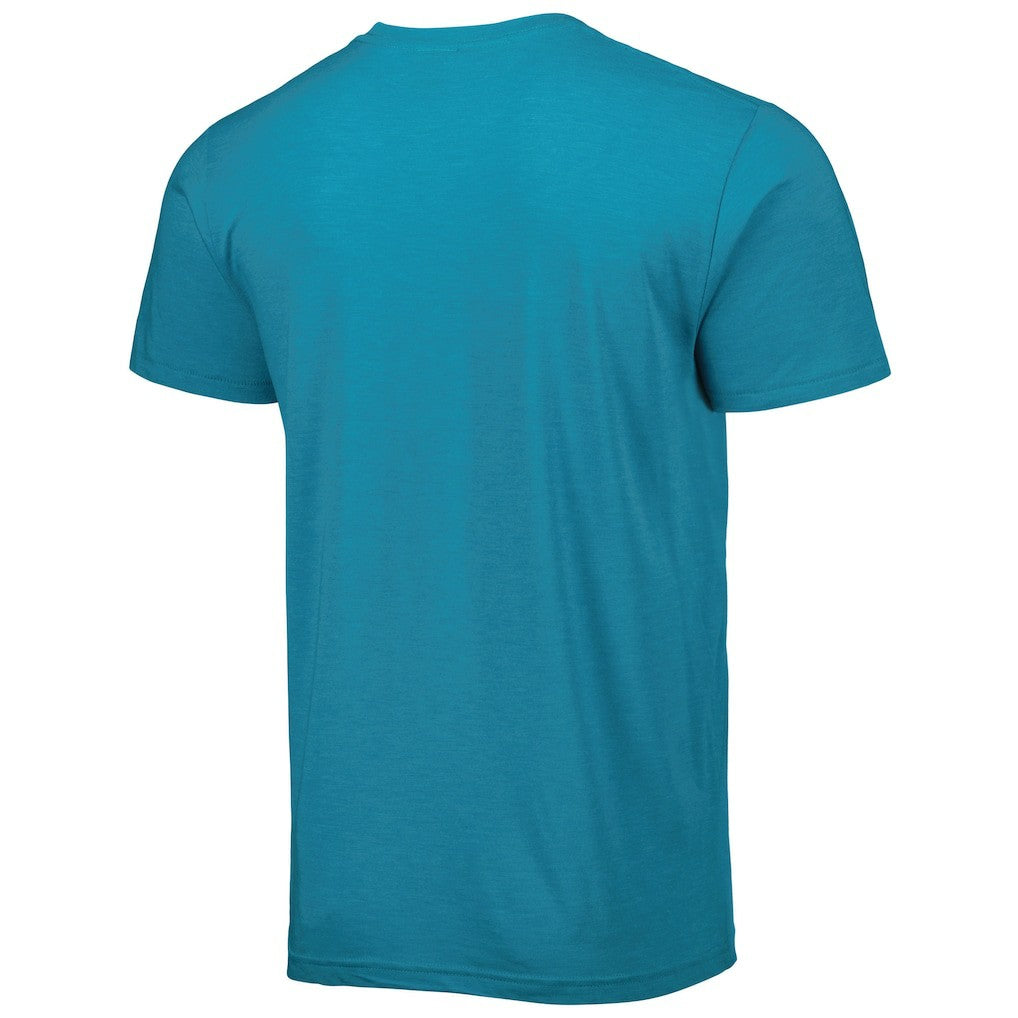 Fred Taylor  Homage Unisex Caricature Retired Player Tri-Blend T-Shirt - Jacksonville Jaguars