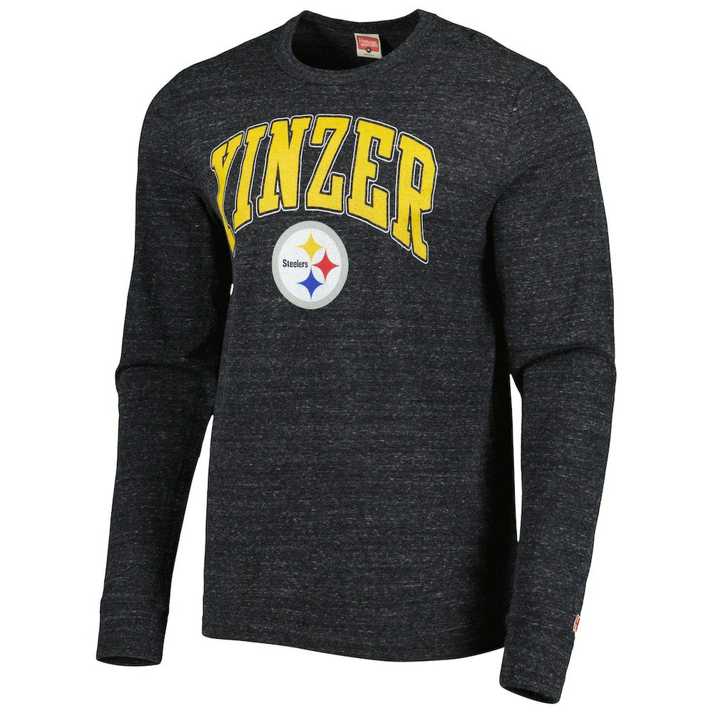 Homage Hyper Local Tri-Blend Long Sleeve T-Shirt - Pittsburgh Steelers
