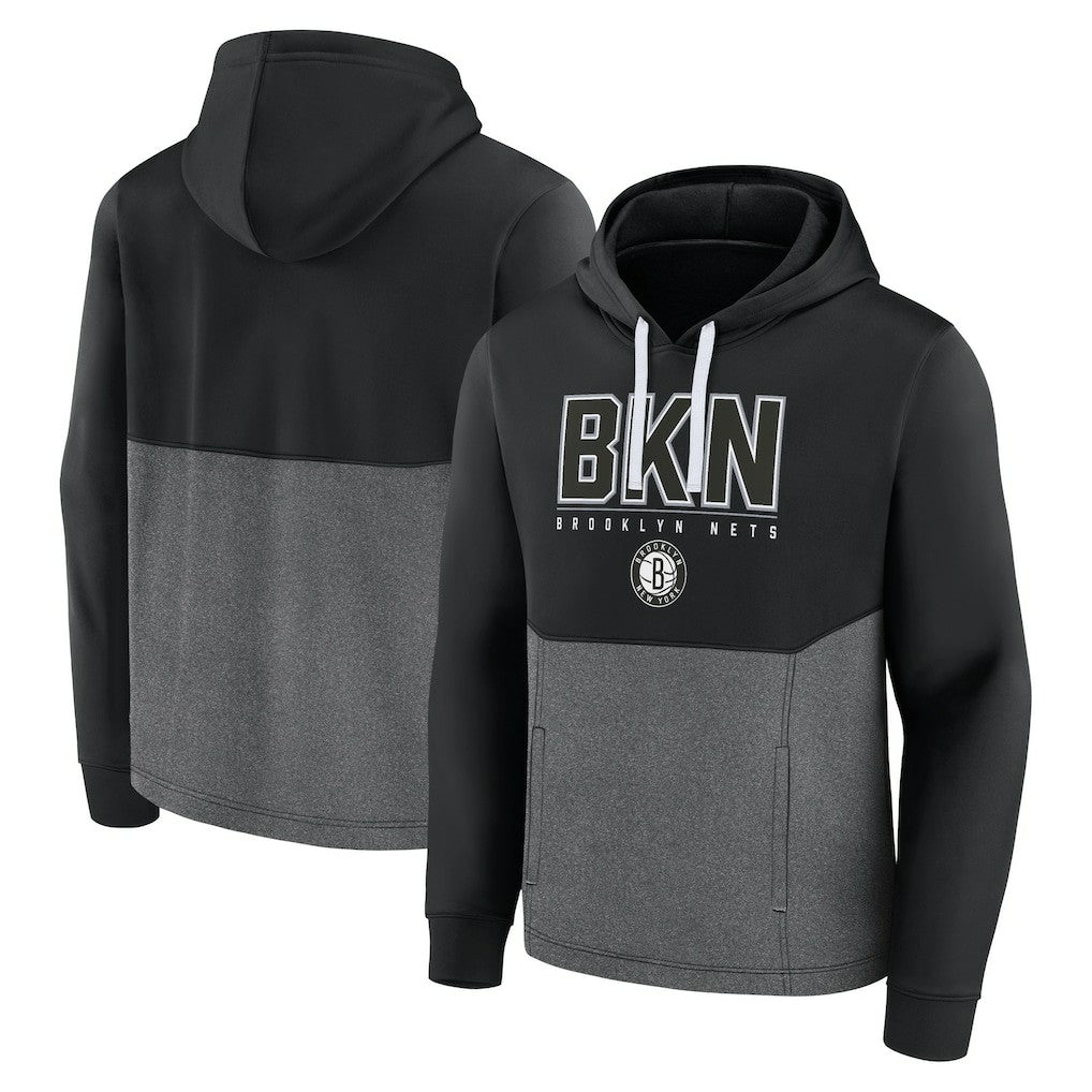 NBA Brooklyn Nets Successful Tri-Blend Pullover Hoodie