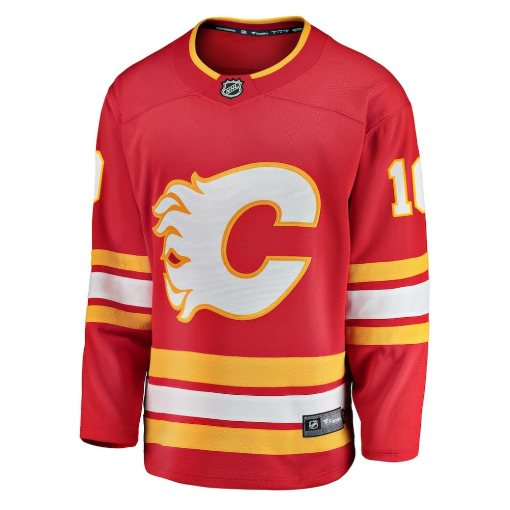 NHL Red Jonathan Huberdeau Calgary Flames Fanatics Home Breakaway Player Jersey