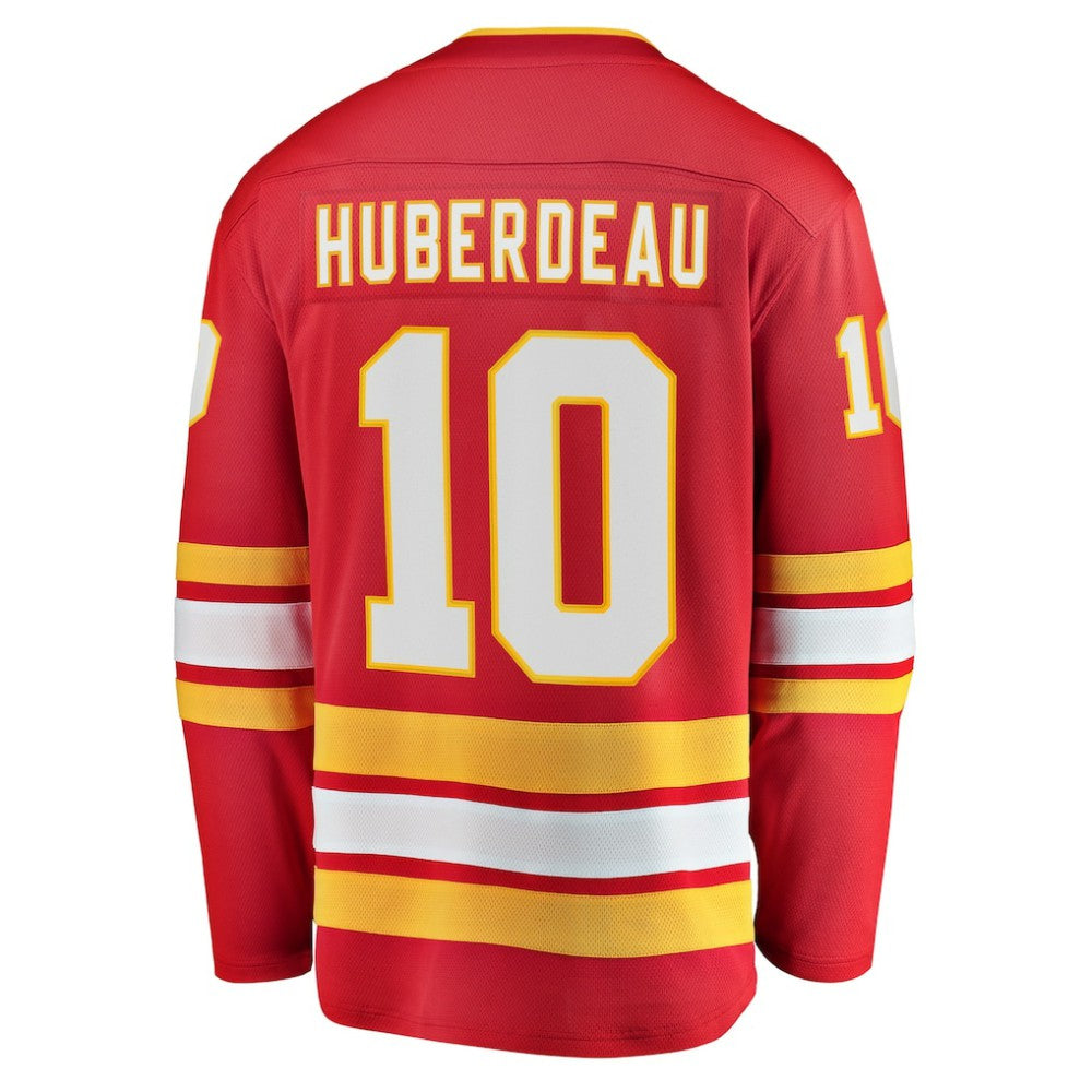 NHL Red Jonathan Huberdeau Calgary Flames Fanatics Home Breakaway Player Jersey
