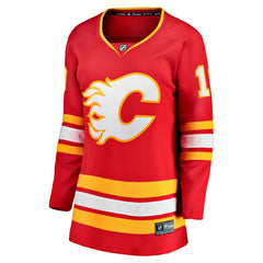 NHL Red Jonathan Huberdeau Calgary Flames Fanatics Women's Home Breakaway Player Jersey