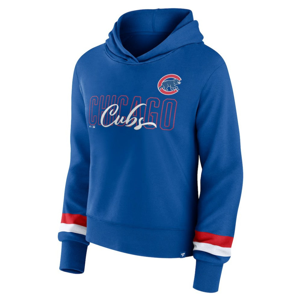 MLB Chicago Cubs Fanatics Women's Over Under Pullover Hoodie