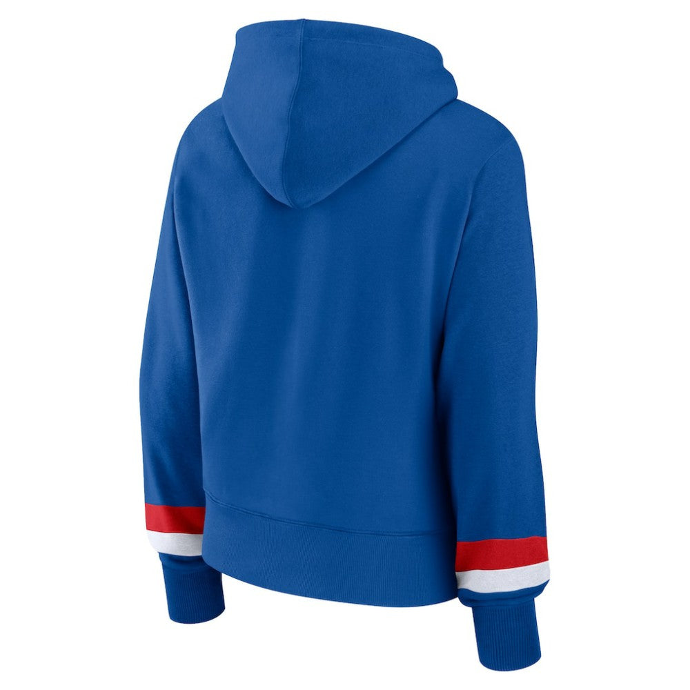 MLB Chicago Cubs Fanatics Women's Over Under Pullover Hoodie