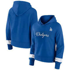 MLB Los Angeles Dodgers Fanatics Women's Over Under Pullover Hoodie