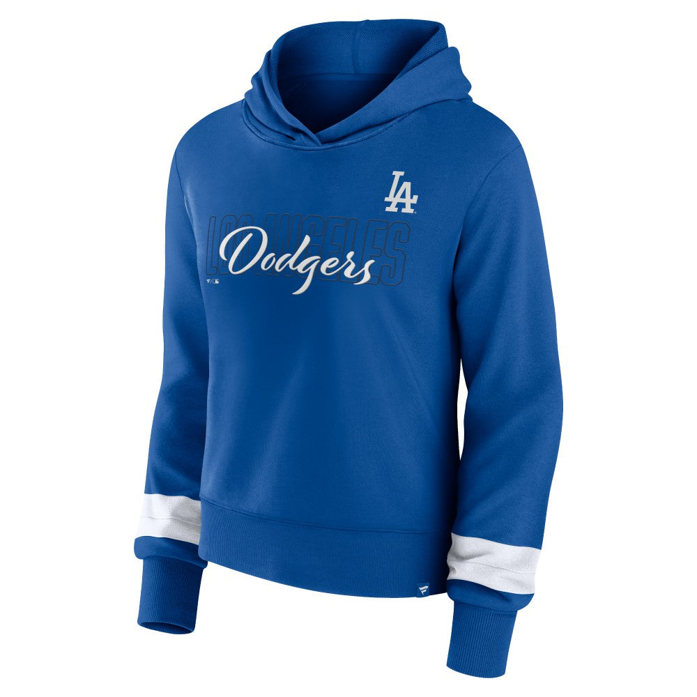MLB Los Angeles Dodgers Fanatics Women's Over Under Pullover Hoodie