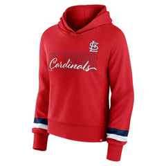 MLB St. Louis Cardinals Fanatics Women's Over Under Pullover Hoodie