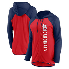 MLB St. Louis Cardinals Fanatics Women's Forever Fan Full-Zip Hoodie Jacket
