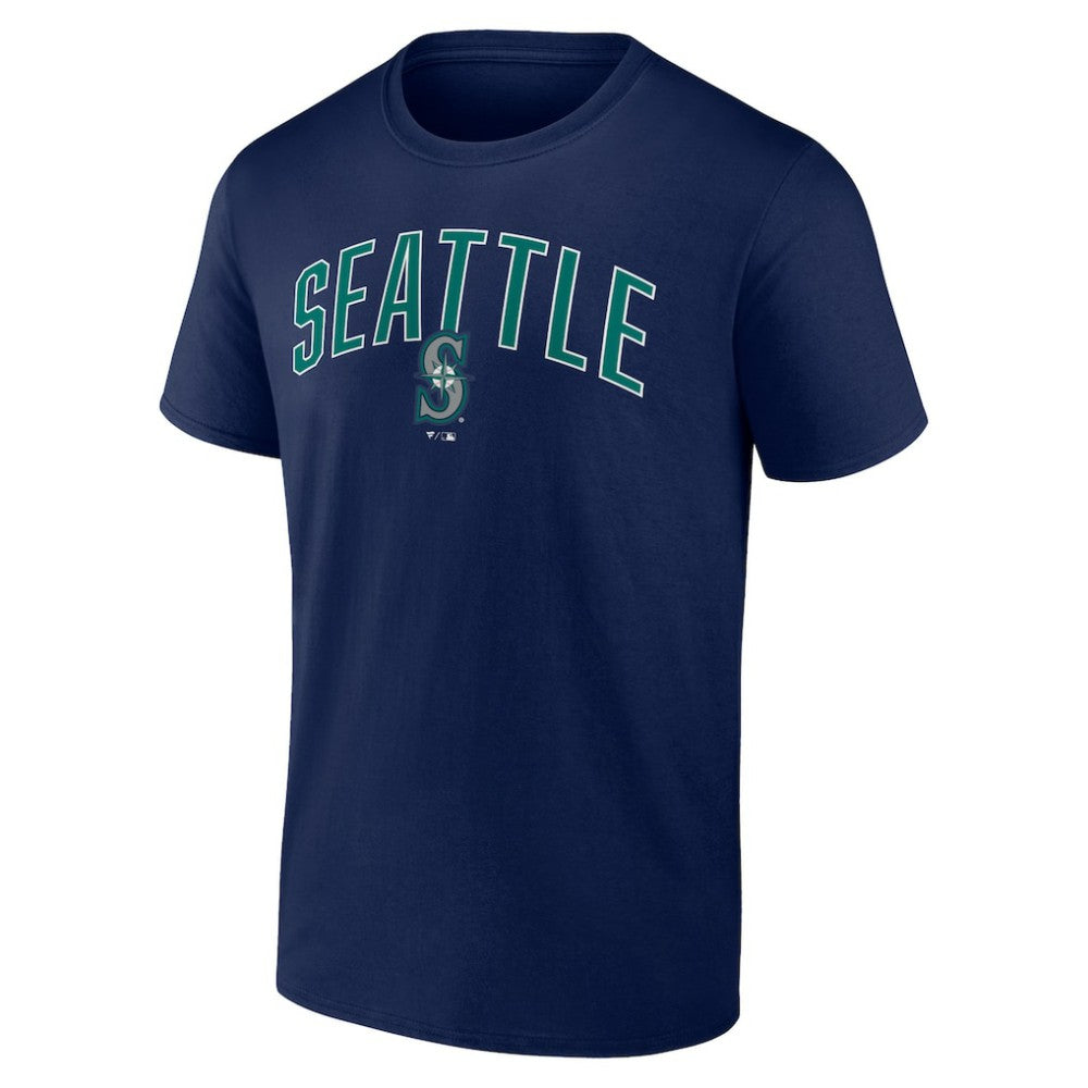MLB Seattle Mariners Fanatics Arch T-Shirt & Shorts Combo Set